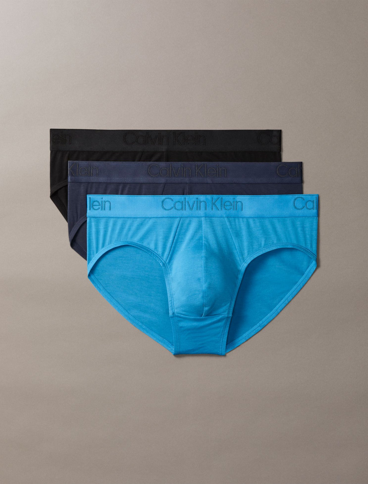 CK Black 3-Pack Hip Brief - Calvin Klein Underwear
