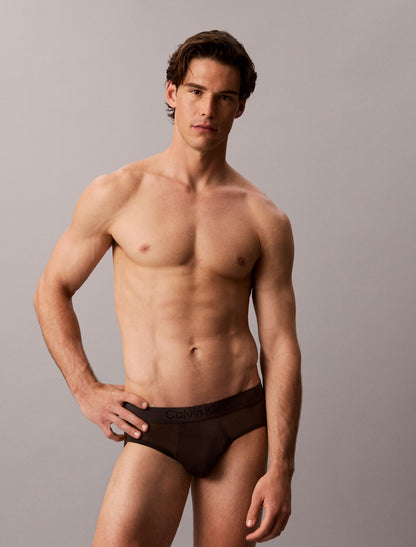 CK Black Sheer Mesh Hip Brief - Calvin Klein Underwear