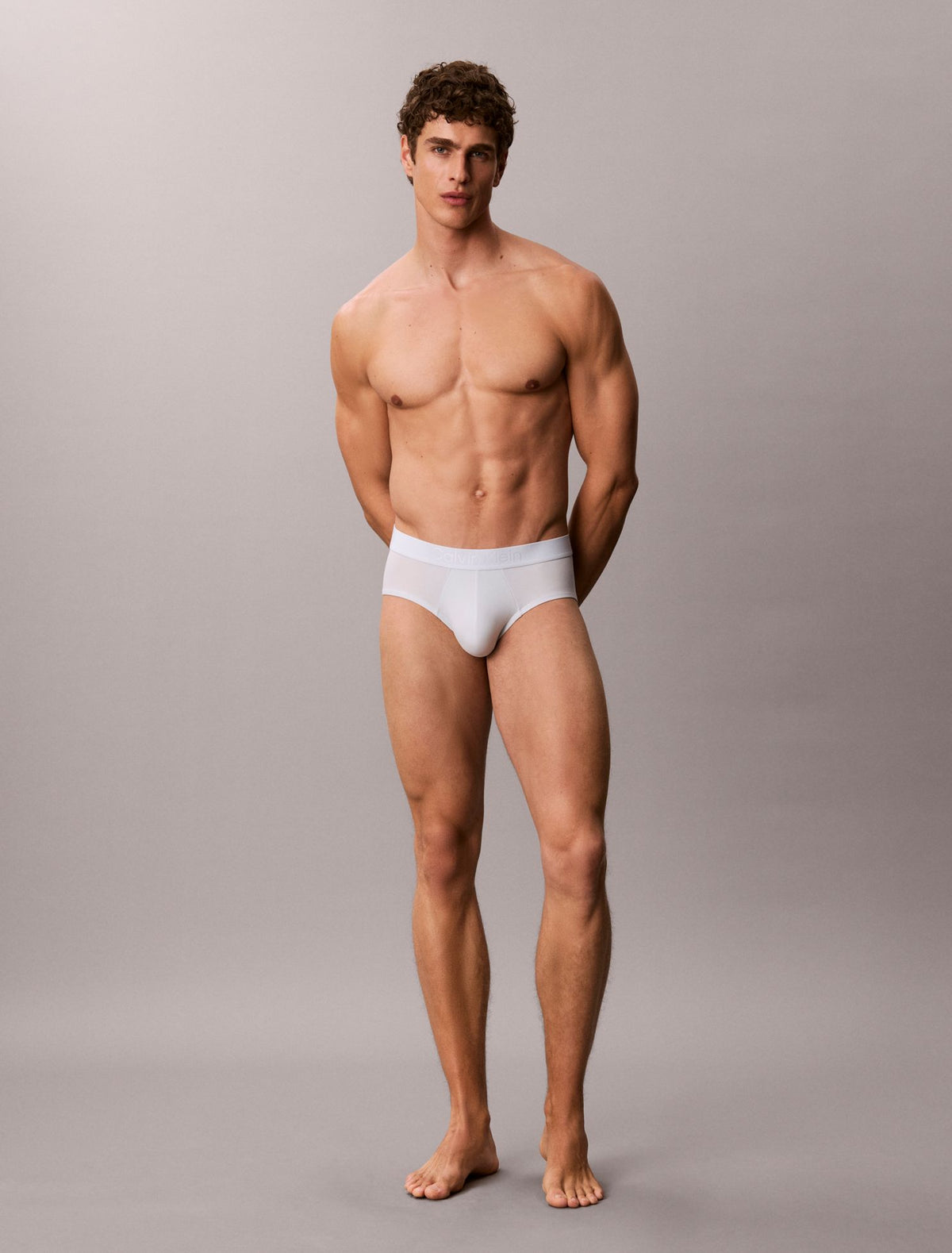 CK Black Microfiber Stretch Hip Brief - Calvin Klein Underwear