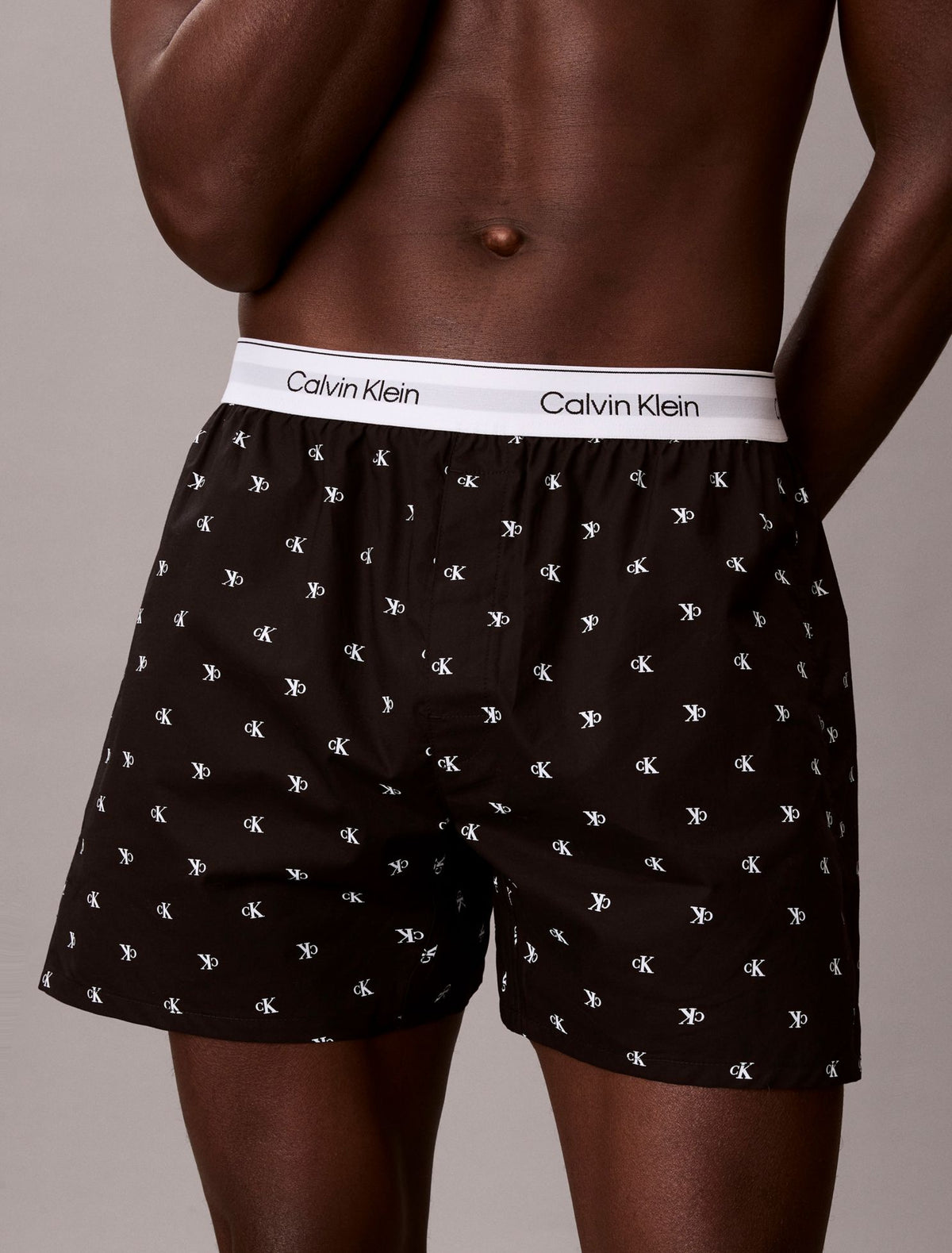 Cotton Poplin Boxer - Calvin Klein Underwear