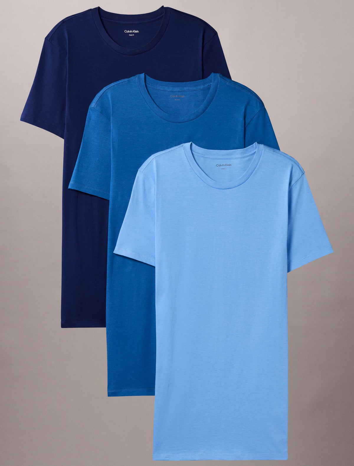 Cotton Classics 3-Pack Crewneck T-Shirt - Calvin Klein Underwear