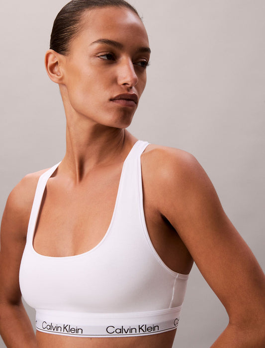 Icon Cotton Modal Unlined Bralette - Calvin Klein Underwear