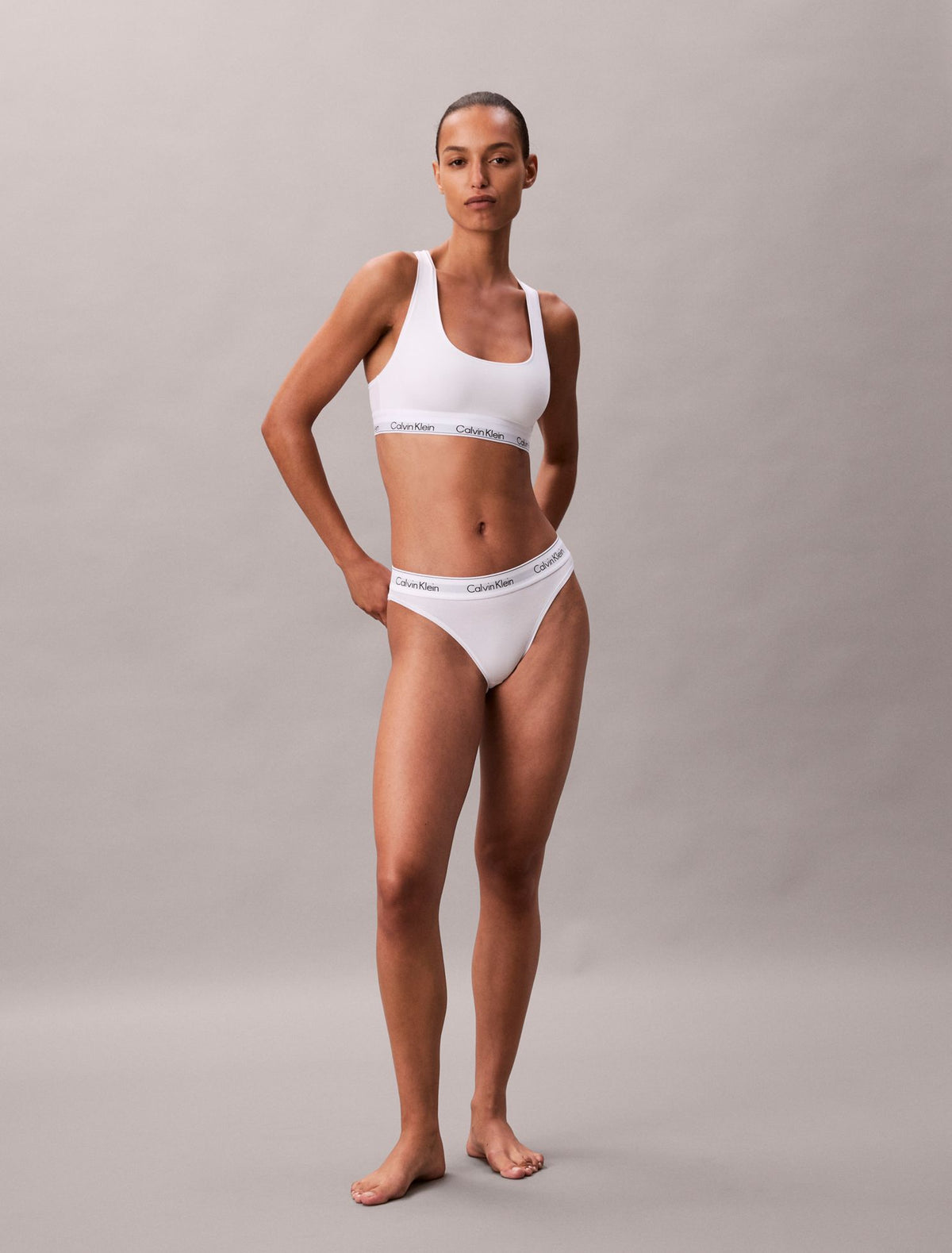 Icon Cotton Modal Unlined Bralette - Calvin Klein Underwear