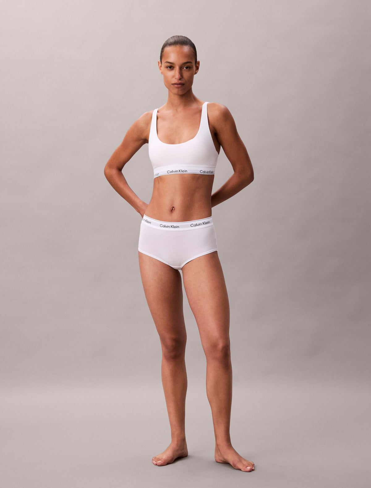 Icon Cotton Modal Lightly Lined Bralette - Calvin Klein Underwear