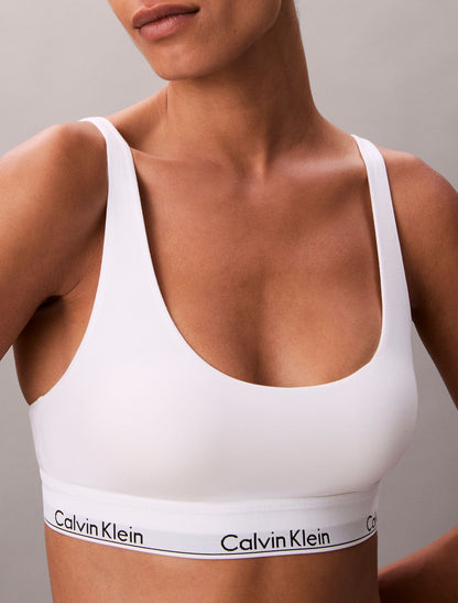 Icon Cotton Modal Lightly Lined Bralette - Calvin Klein Underwear