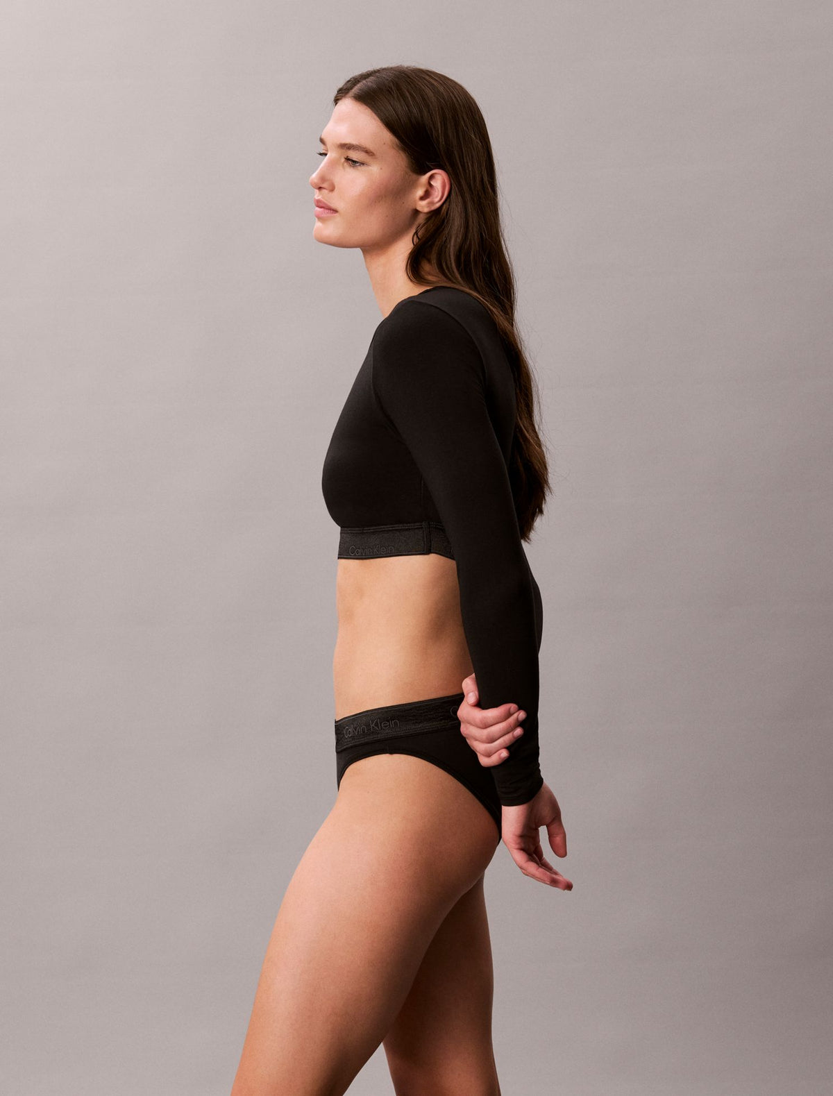 Icon Cotton Modal Metallic Bralette - Calvin Klein Underwear