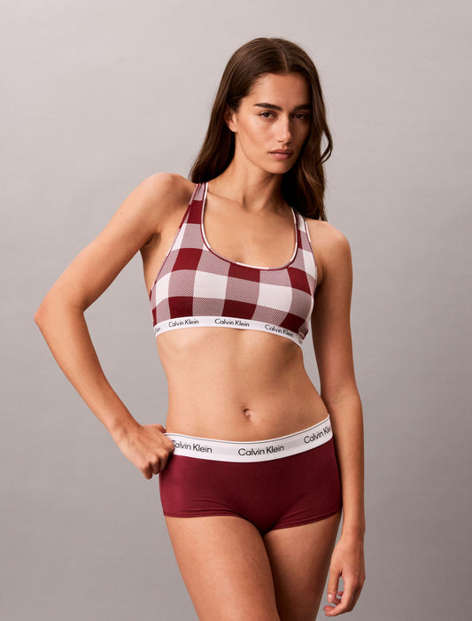 Carousel Cotton Stretch Lightly Lined Bralette - Calvin Klein Underwear