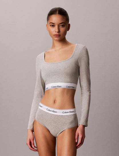 Icon Cotton Modal Lightly Lined T-Shirt Bralette - Calvin Klein Underwear