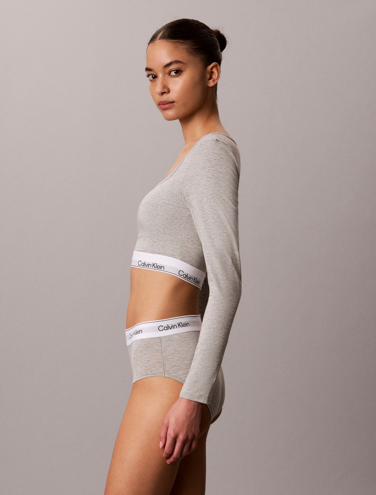 Icon Cotton Modal Lightly Lined T-Shirt Bralette - Calvin Klein Underwear