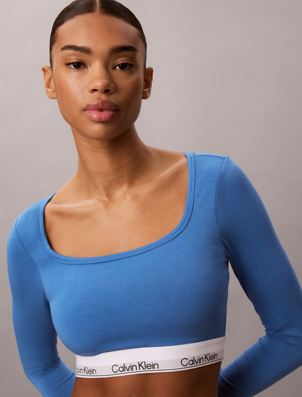 Icon Cotton Modal Lightly Lined T-Shirt Bralette - Calvin Klein Underwear