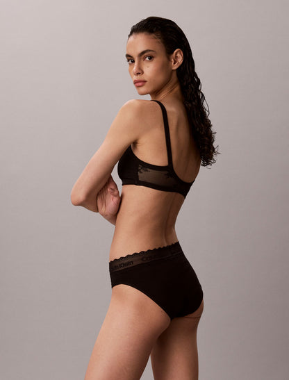 Icon Stretch Lace Lightly Lined Bralette - Calvin Klein Underwear