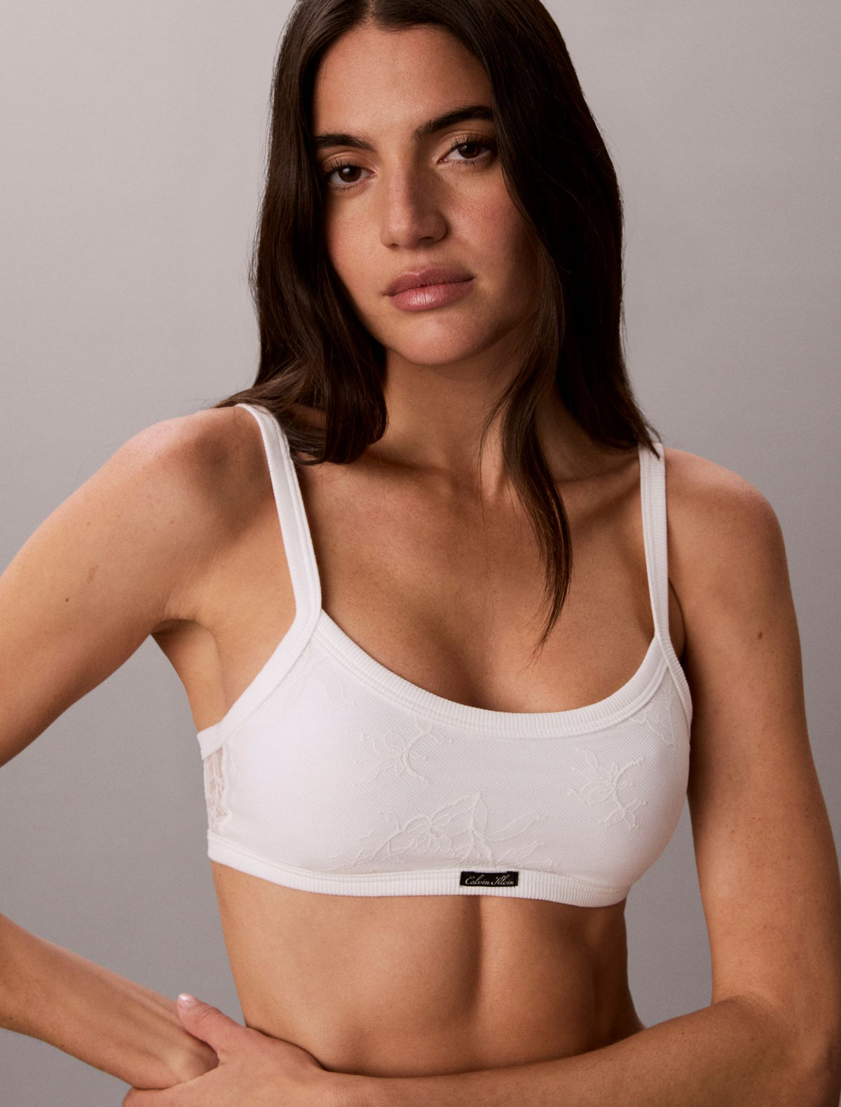 Icon Stretch Lace Lightly Lined Bralette - Calvin Klein Underwear