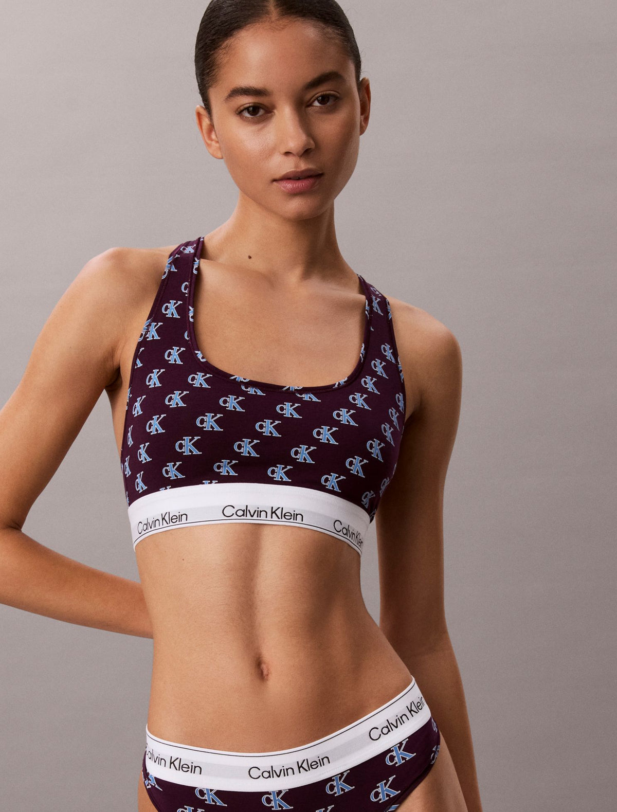 Icon Cotton Modal Unlined Bralette - Calvin Klein Underwear