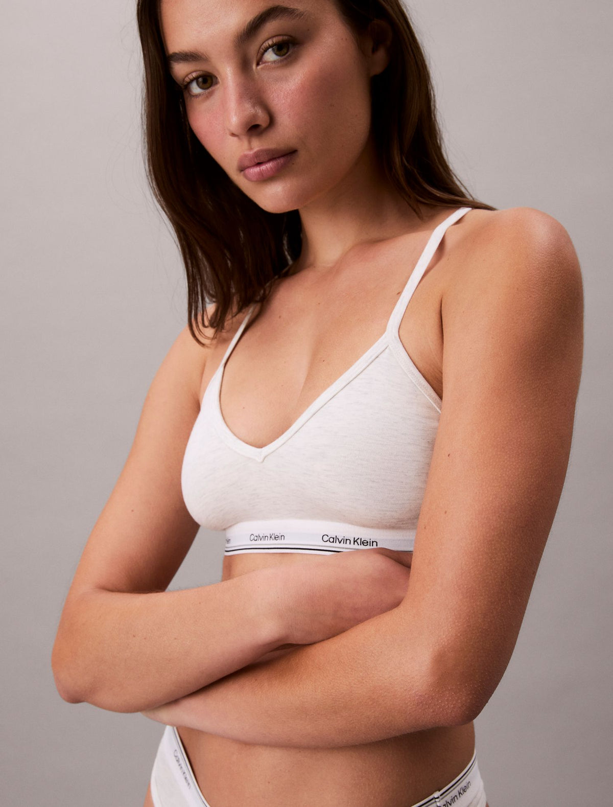 Cotton Modal Balance Lightly Lined Bralette - Calvin Klein Underwear