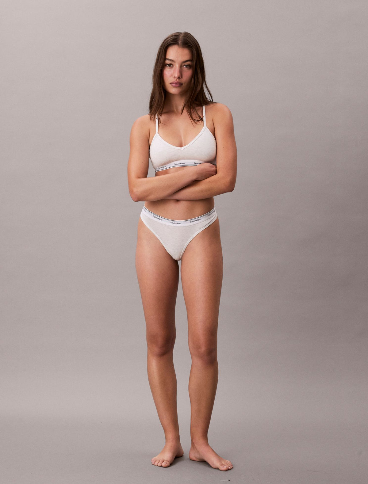 Cotton Modal Balance Lightly Lined Bralette - Calvin Klein Underwear