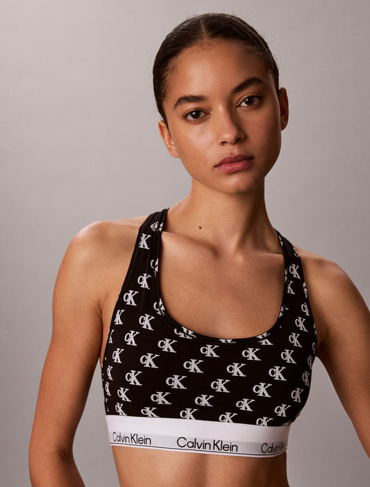 Icon Cotton Modal Unlined Bralette - Calvin Klein Underwear
