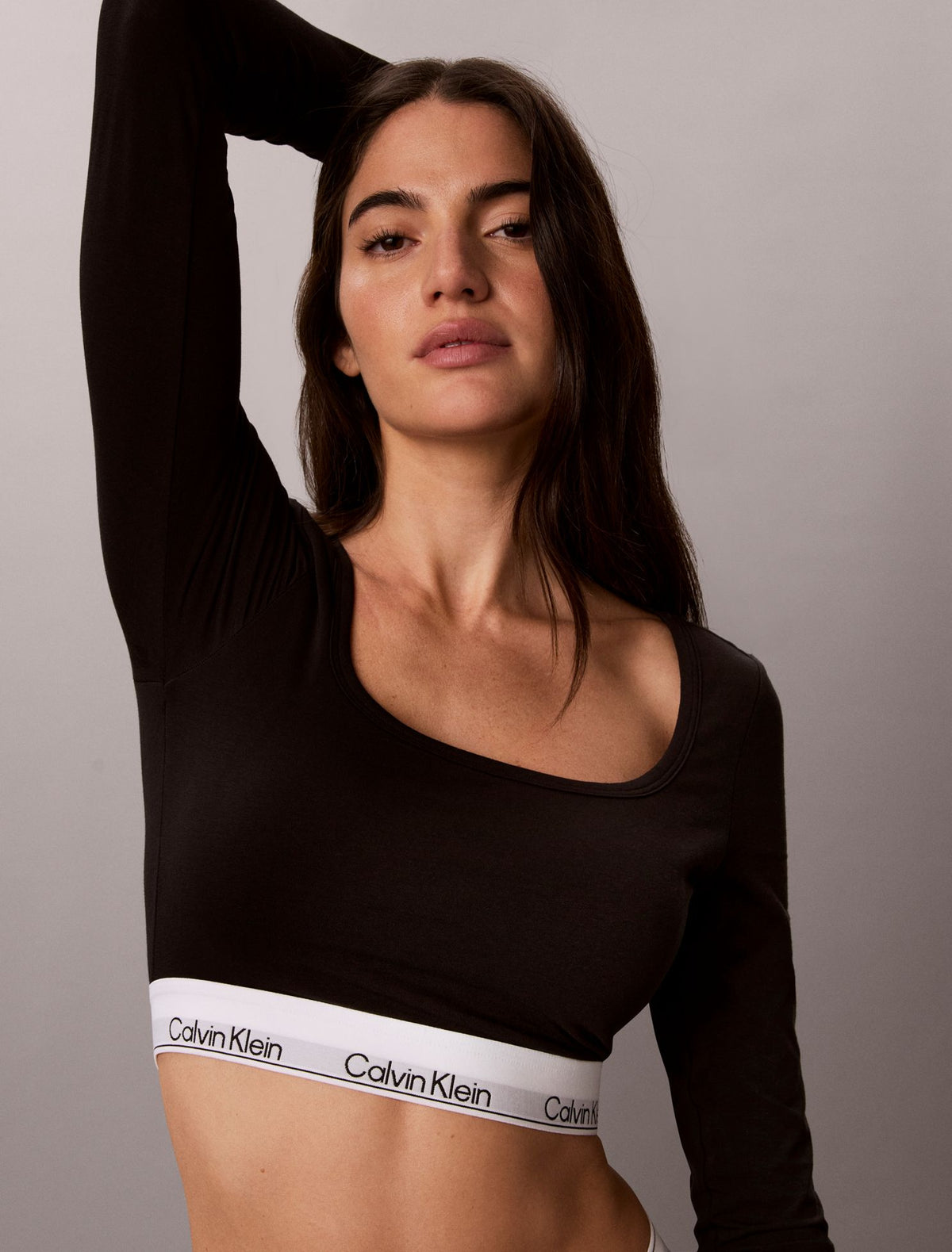 Icon Cotton Modal Lightly Lined T-Shirt Bralette - Calvin Klein Underwear