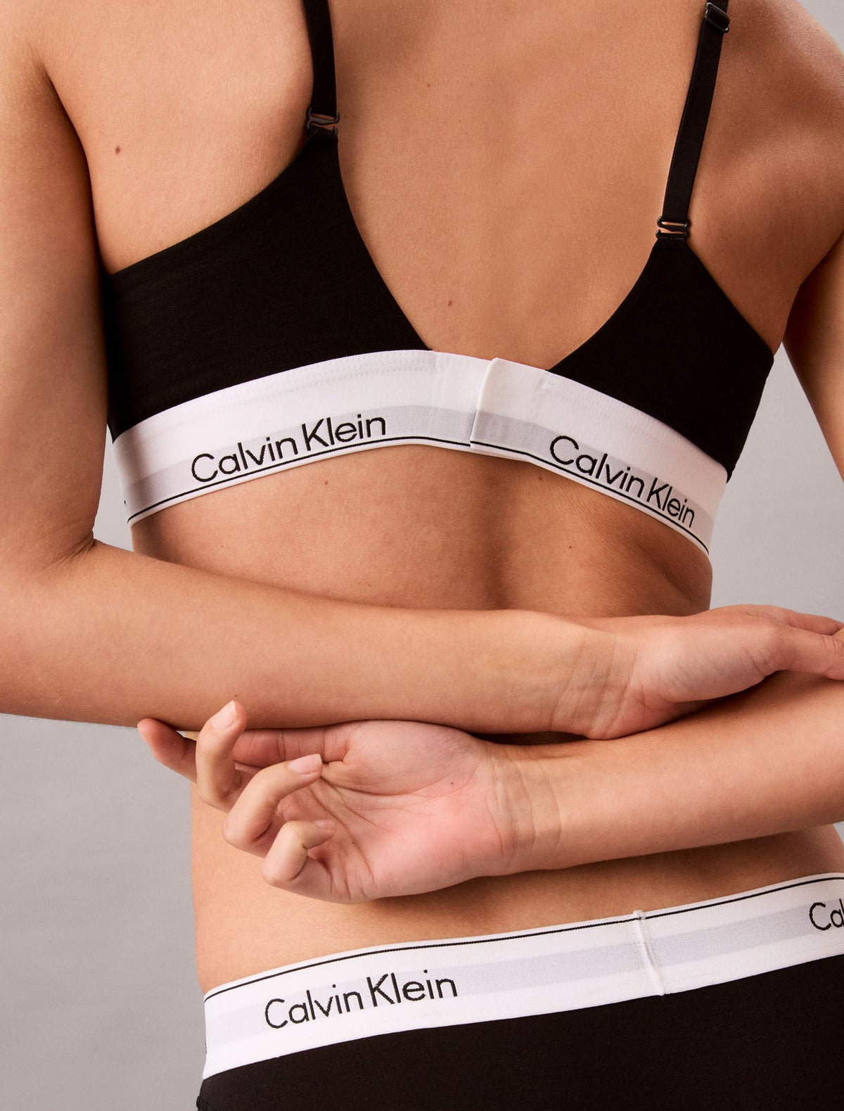 Icon Cotton Modal Smooth Edge Lightly Lined Bralette - Calvin Klein Underwear