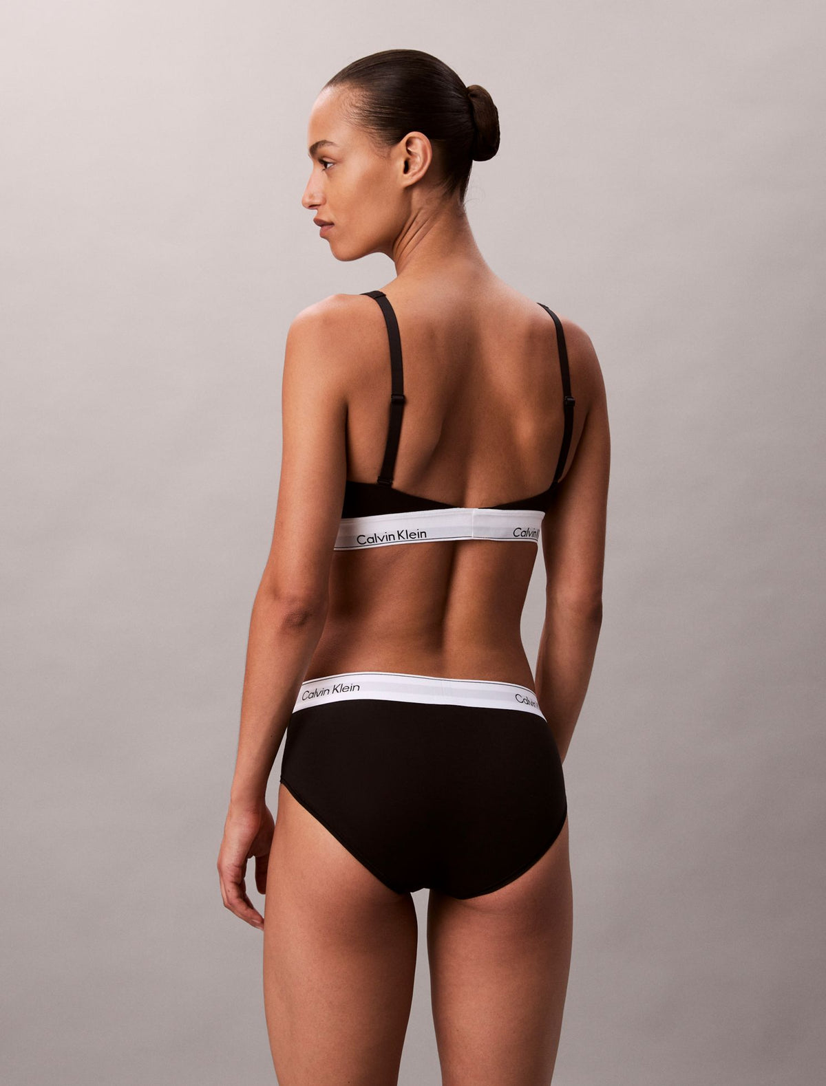 Icon Cotton Modal Lightly Lined Bralette - Calvin Klein Underwear