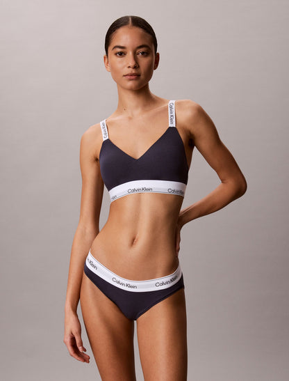 Icon Cotton Modal Lightly Lined Bralette - Calvin Klein Underwear
