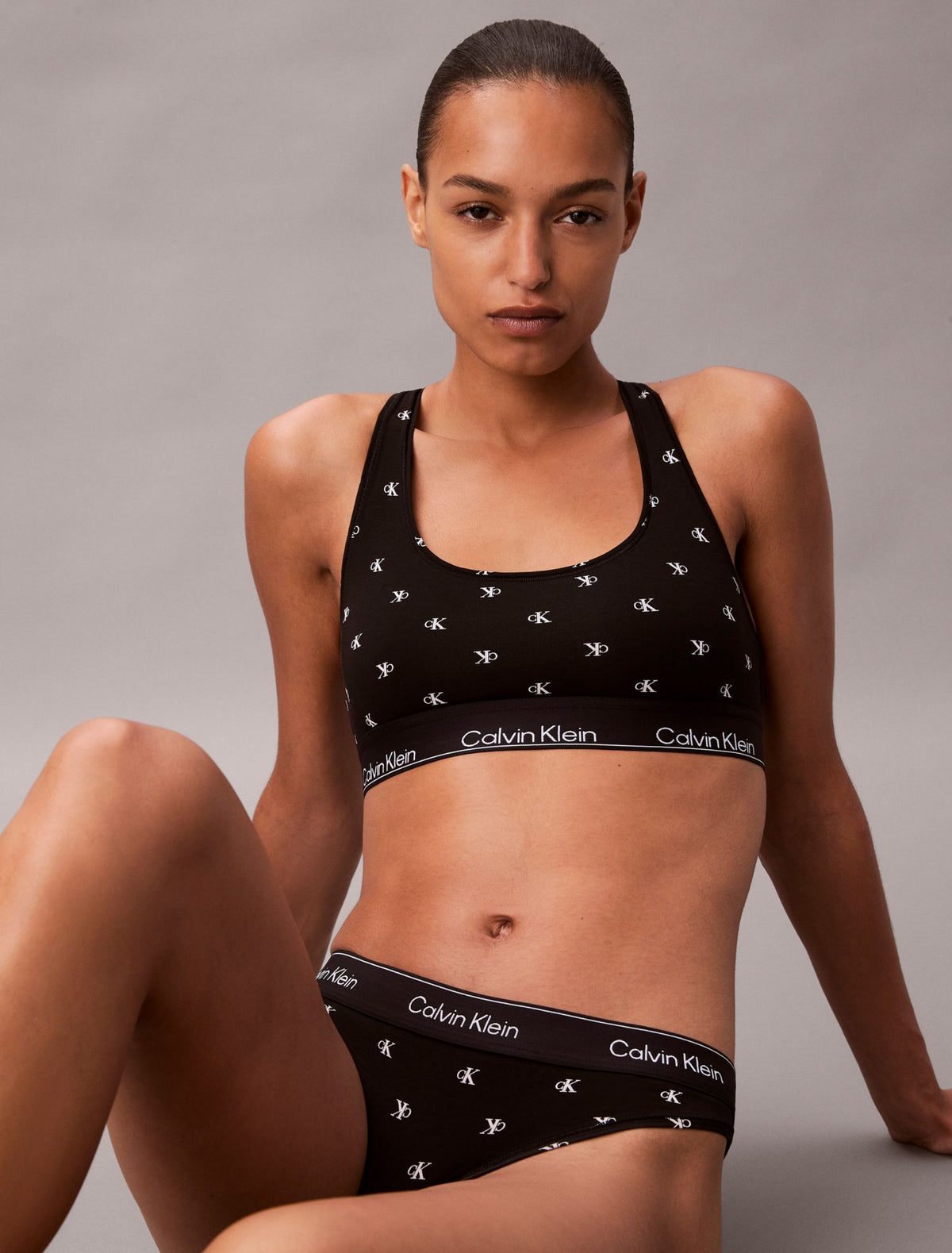 Icon Cotton Modal Unlined Bralette - Calvin Klein Underwear