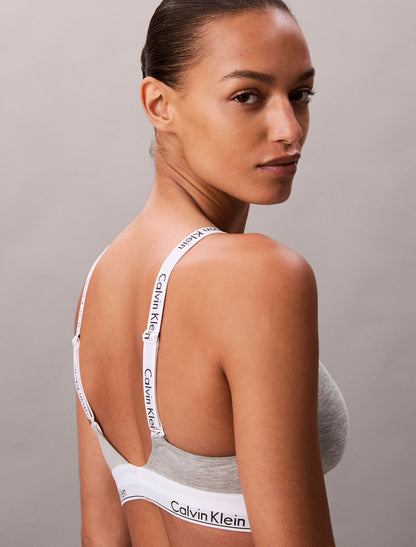 Icon Cotton Modal Lightly Lined Bralette - Calvin Klein Underwear