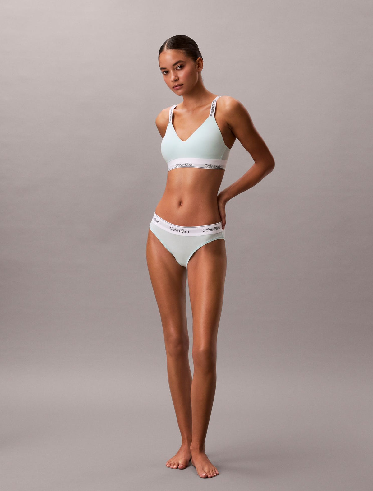 Icon Cotton Modal Lightly Lined Bralette - Calvin Klein Underwear
