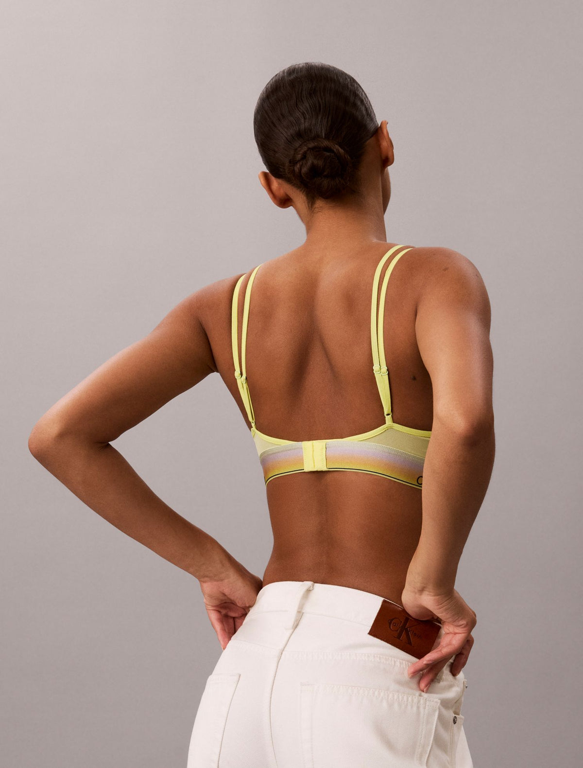 Icon Mesh Pride Unlined Bralette - Calvin Klein Underwear