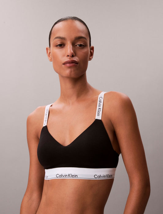 Icon Cotton Modal Lightly Lined Bralette - Calvin Klein Underwear