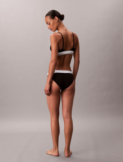Icon Cotton Modal Lightly Lined Triangle Bralette - Calvin Klein Underwear
