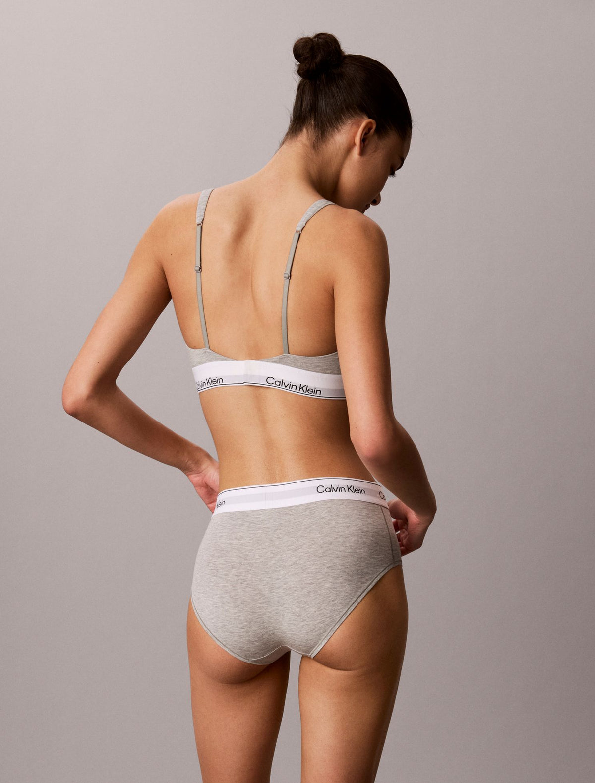 Icon Cotton Modal Push Up Triangle Bra - Calvin Klein Underwear