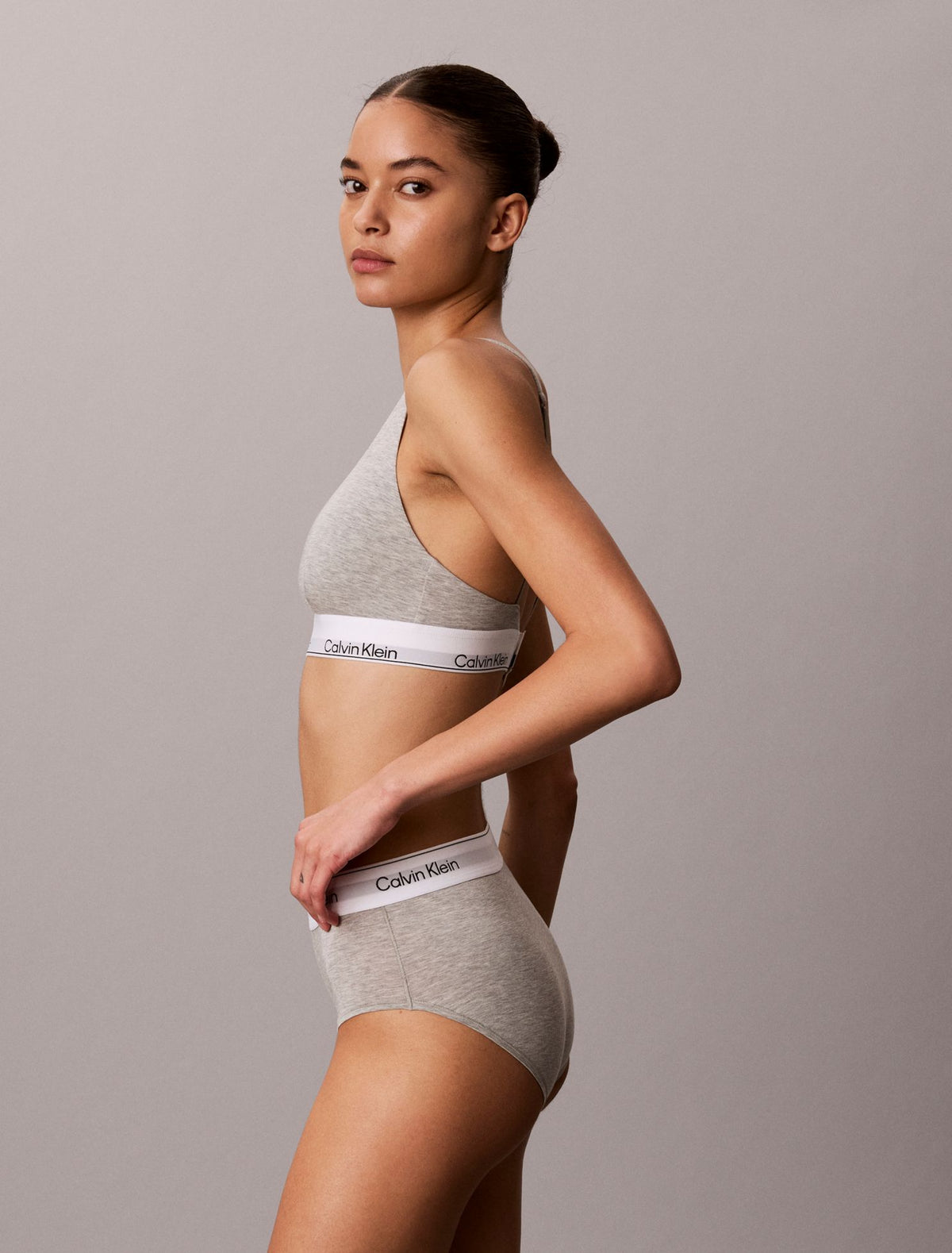 Icon Cotton Modal Push Up Triangle Bra - Calvin Klein Underwear