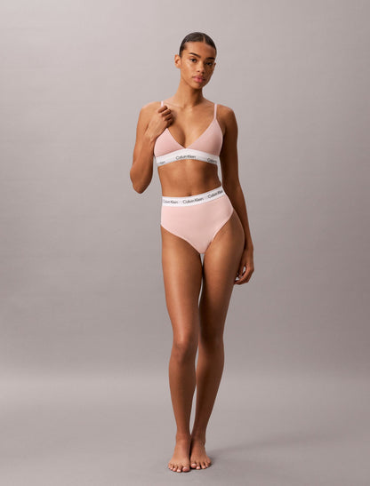 Icon Cotton Modal Lightly Lined Triangle Bralette - Calvin Klein Underwear