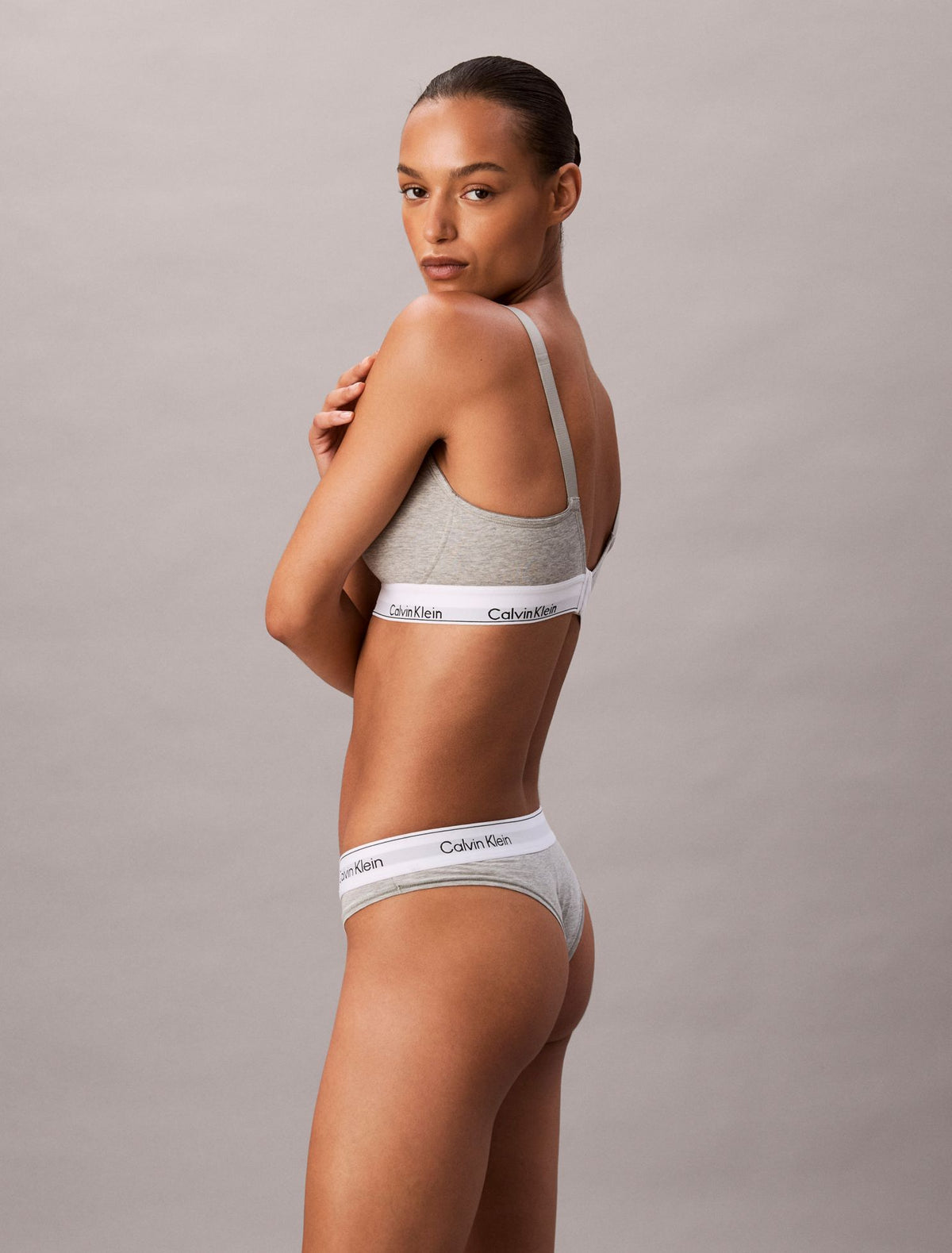 Icon Cotton Modal Maternity Lightly Lined Triangle Bralette - Calvin Klein Underwear