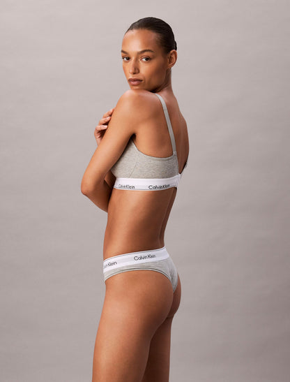 Icon Cotton Modal Maternity Lightly Lined Triangle Bralette - Calvin Klein Underwear