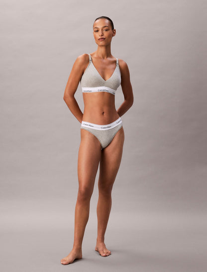 Icon Cotton Modal Maternity Lightly Lined Triangle Bralette - Calvin Klein Underwear