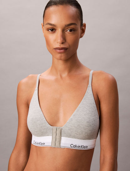 Icon Cotton Modal Post Surgery Lightly Lined Triangle Bralette - Calvin Klein Underwear