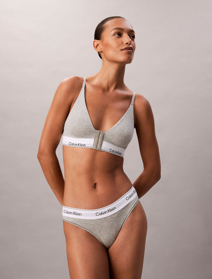 Icon Cotton Modal Post Surgery Lightly Lined Triangle Bralette - Calvin Klein Underwear