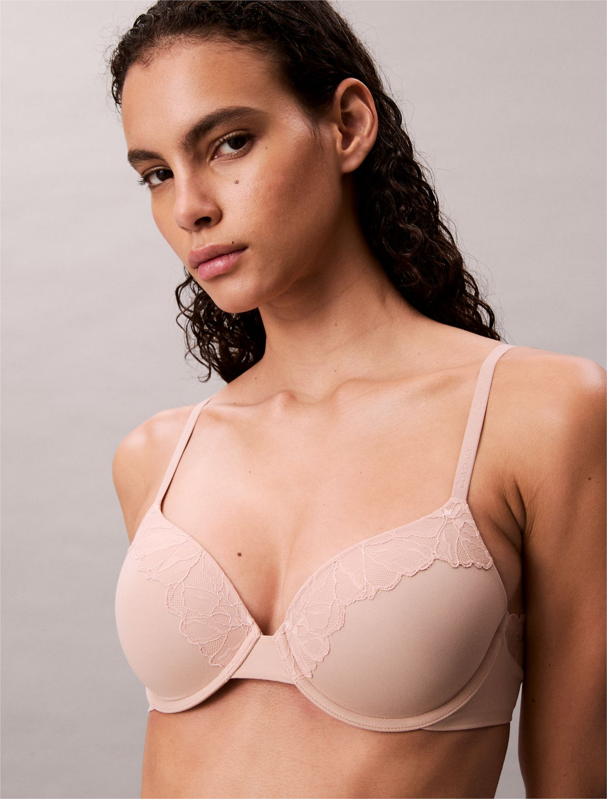 Perfectly Fit Lace Lightly Lined Full Coverage Bra - Calvin Klein Underwear