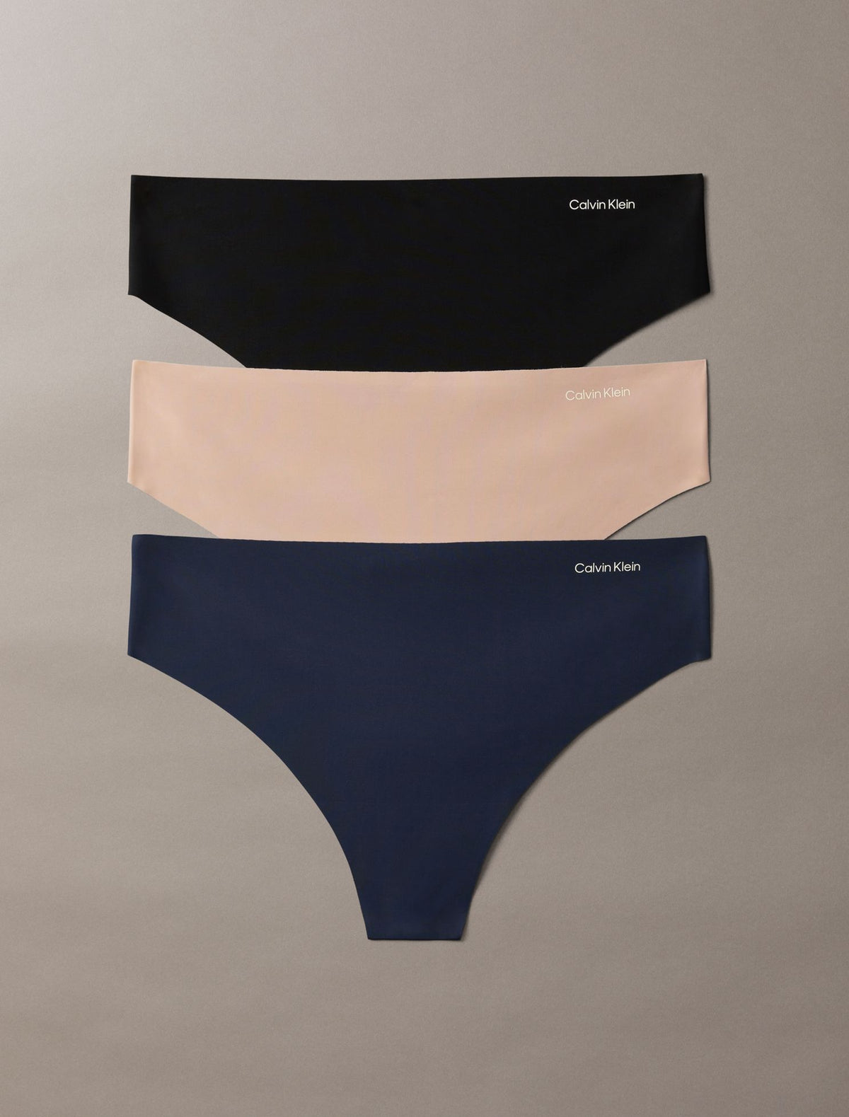 Invisibles 3-Pack Thong - Calvin Klein Underwear