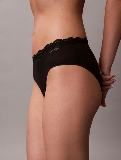 Microfiber Stretch with Lace 3-Pack Hipster - Calvin Klein Underwear