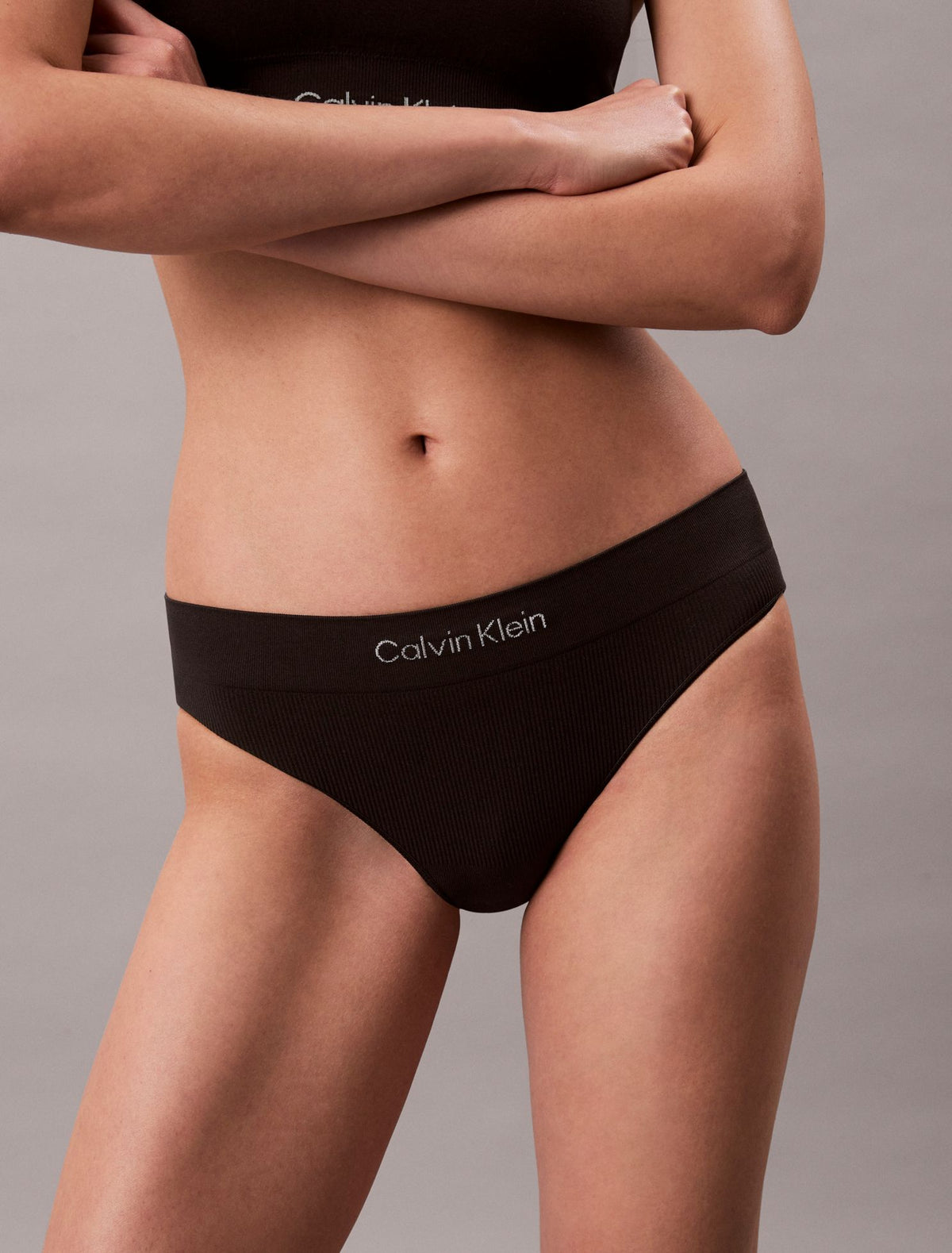 Microfiber Seamless Rib 3-Pack Bikini - Calvin Klein Underwear