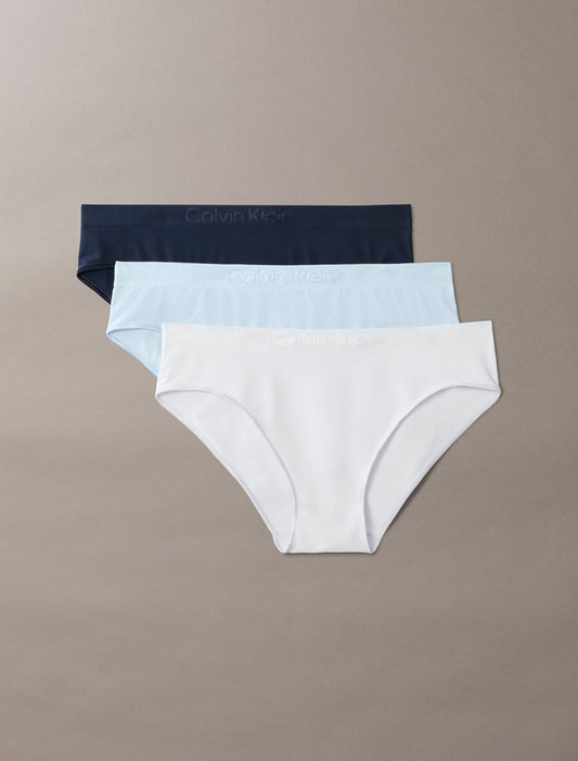 Bonded Flex 3-Pack Mid Rise Bikini - Calvin Klein Underwear