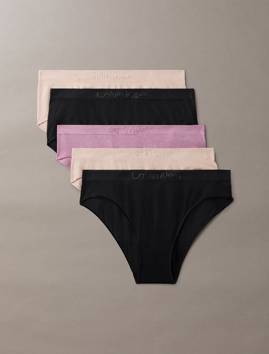 Bonded Flex Seamless 5-Pack Mixed Bikini Brief - Calvin Klein Underwear