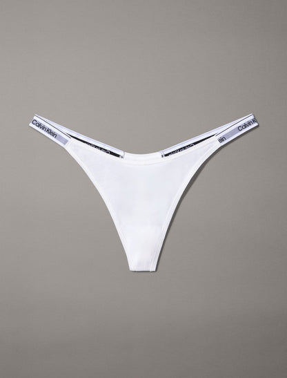 Icon Logo Dipped String Thong - Calvin Klein Underwear