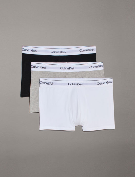 Icon Cotton Stretch 3-Pack Trunk - Calvin Klein Underwear
