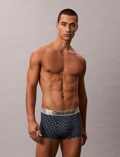 Brushed Microfiber Stretch Low Rise Trunk - Calvin Klein Underwear