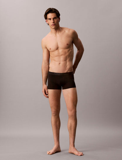 CK Black Microfiber Stretch Low Rise Trunk - Calvin Klein Underwear