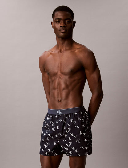 Monogram Logo Slim Boxer - Calvin Klein Underwear
