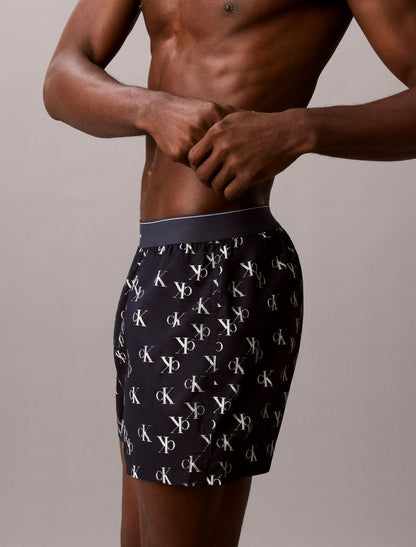 Monogram Logo Slim Boxer - Calvin Klein Underwear